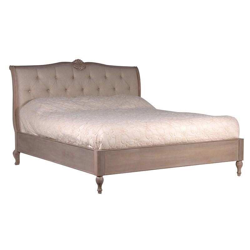 Buttoned French Bed