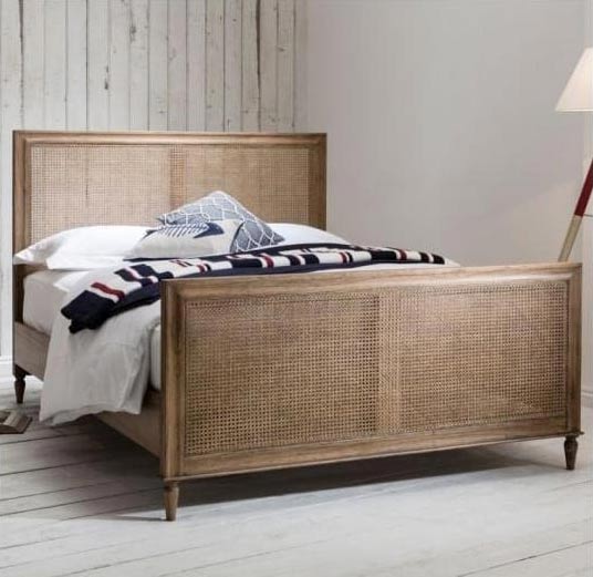 Rattan French Bed